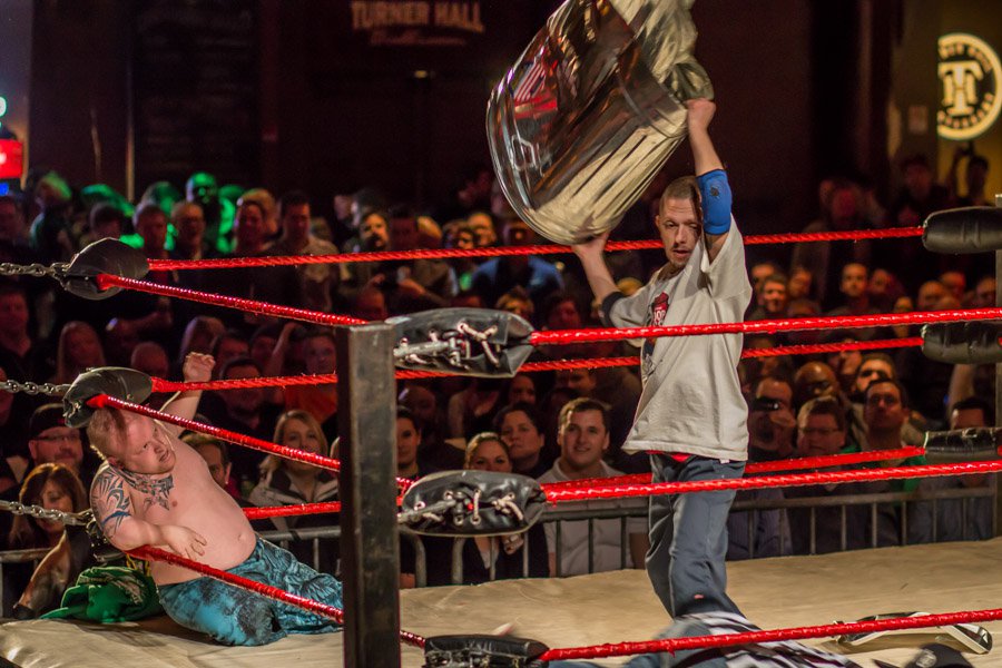 Recap Extreme Midget Wrestling Brought Scripted Violence And Grinding Women To Turner Hall 